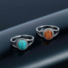 Natural Decorative Turquoise Rings